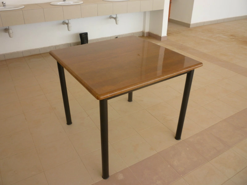 FRP Table Top with woodgrain colour