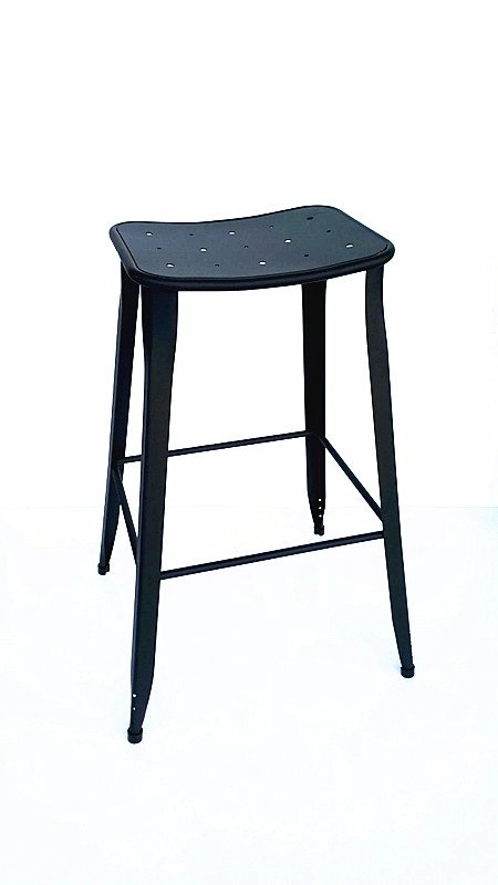 ACE C19-12 Bar Stool Black Chair High Stool Bar 