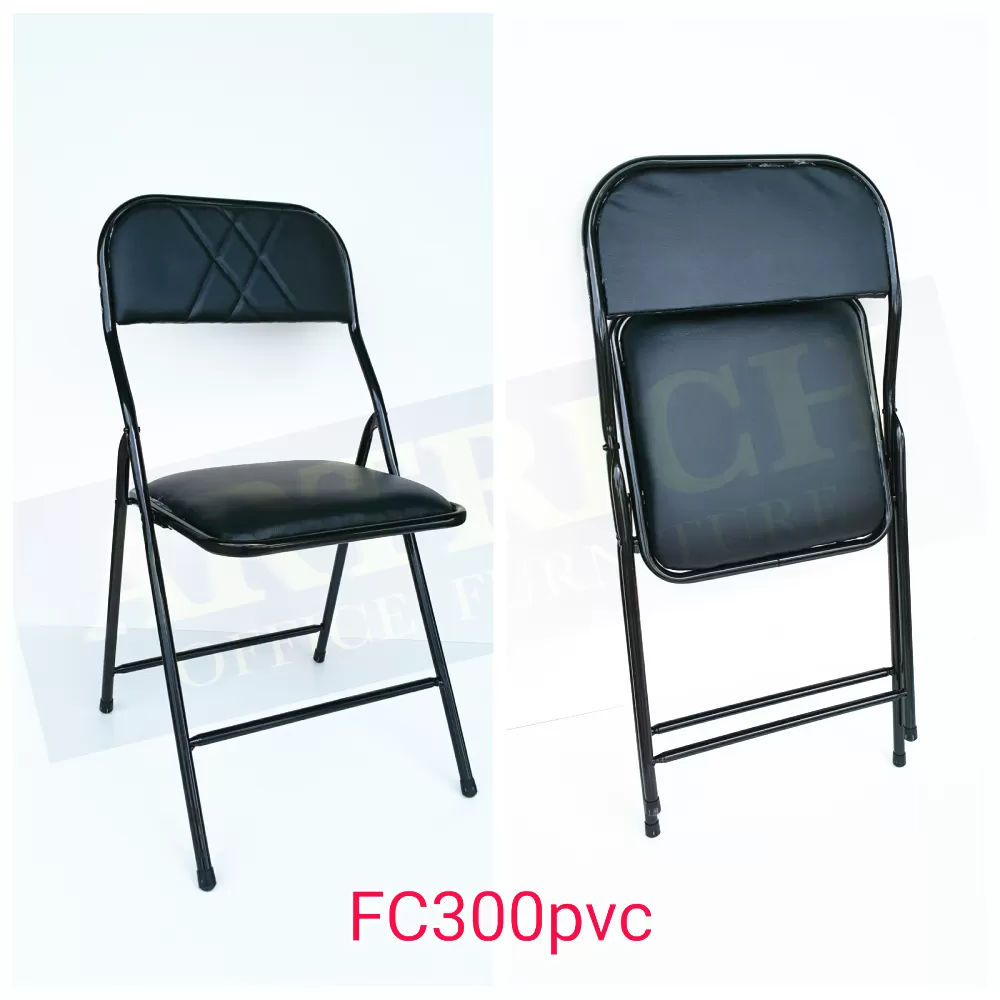 SC-FC300PVC Foldable Chair/FoldingChair/SteelChair/Office Chair/Dining Chair/Fancy Chair(Cushion)Kerusi Lipat/Kerusi Besi