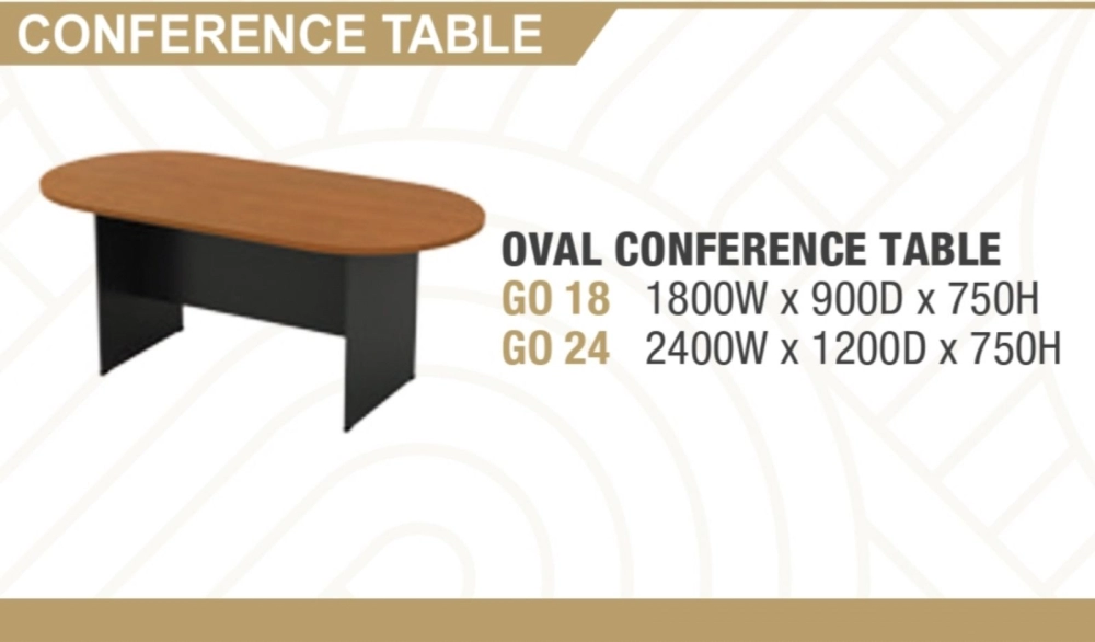 G-oval conference table 