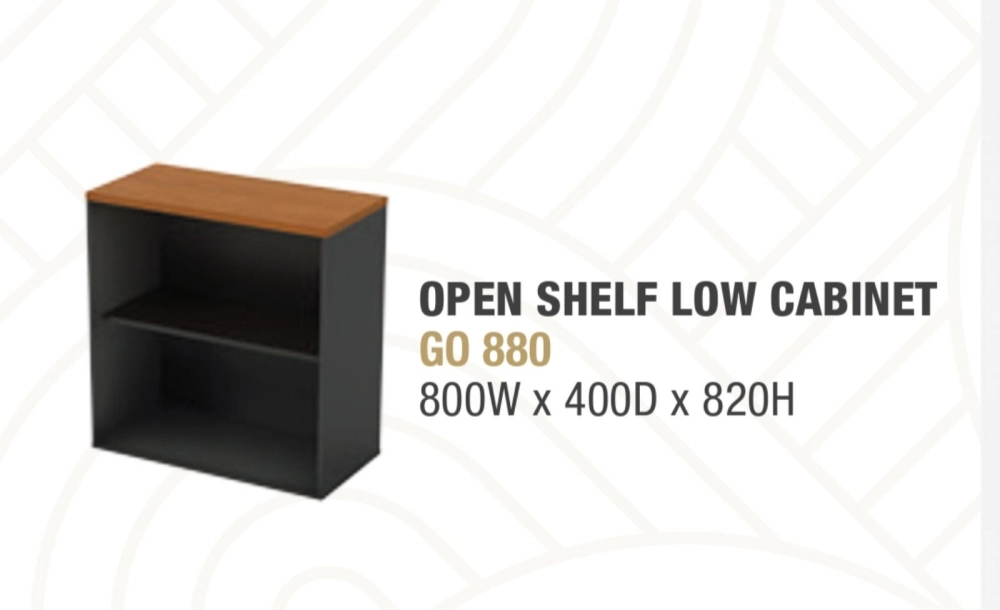 G-open shelf low cabinet 