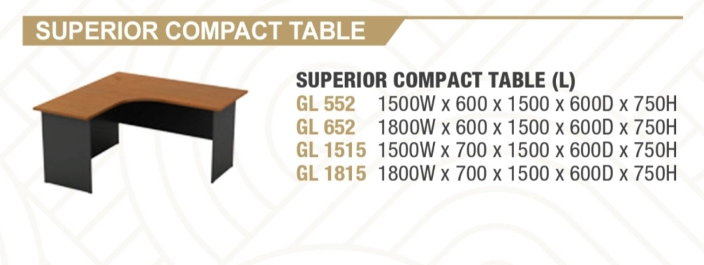 G-compact table 