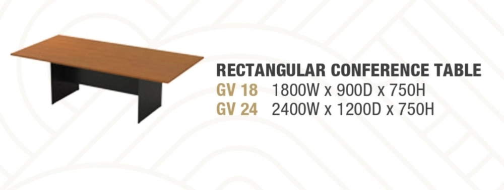 G-rectangular conference table 