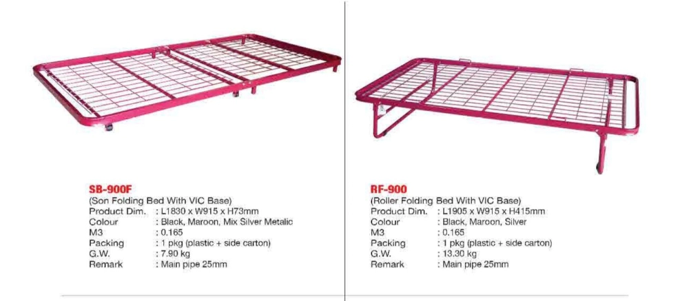 RF900 folding bed 