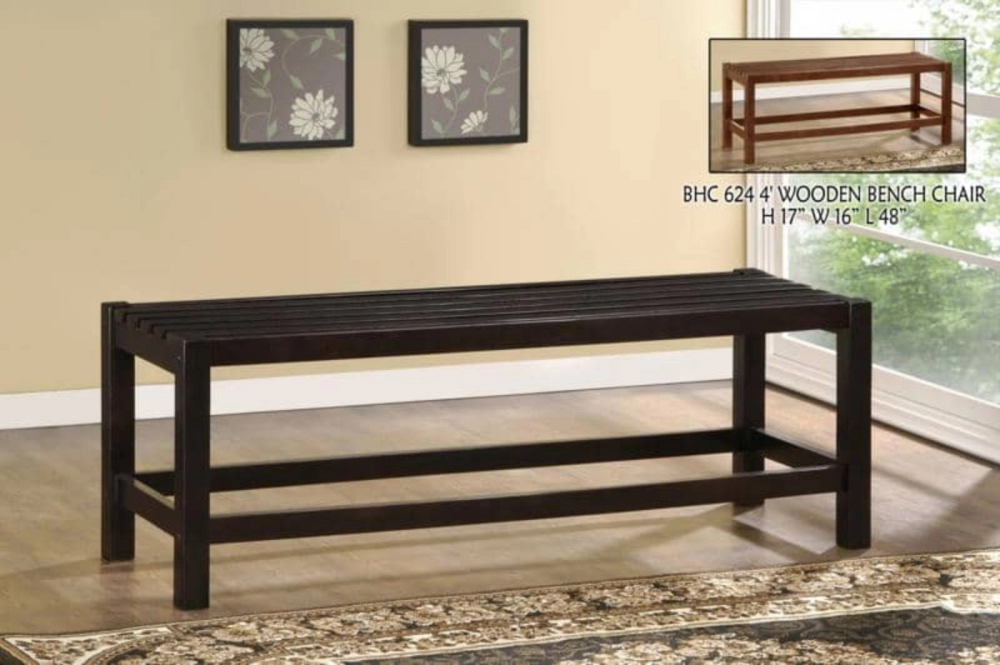 BHC624 wooden bench 4ft 