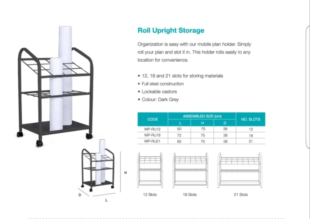 Roll Upright Storage 