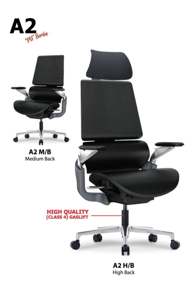 ART-A2 Luxury Leather Chair with 180° Spinning and Advanced Adjustable Features
