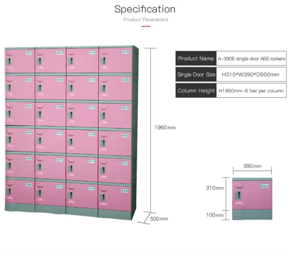 A390E 6tier locker 