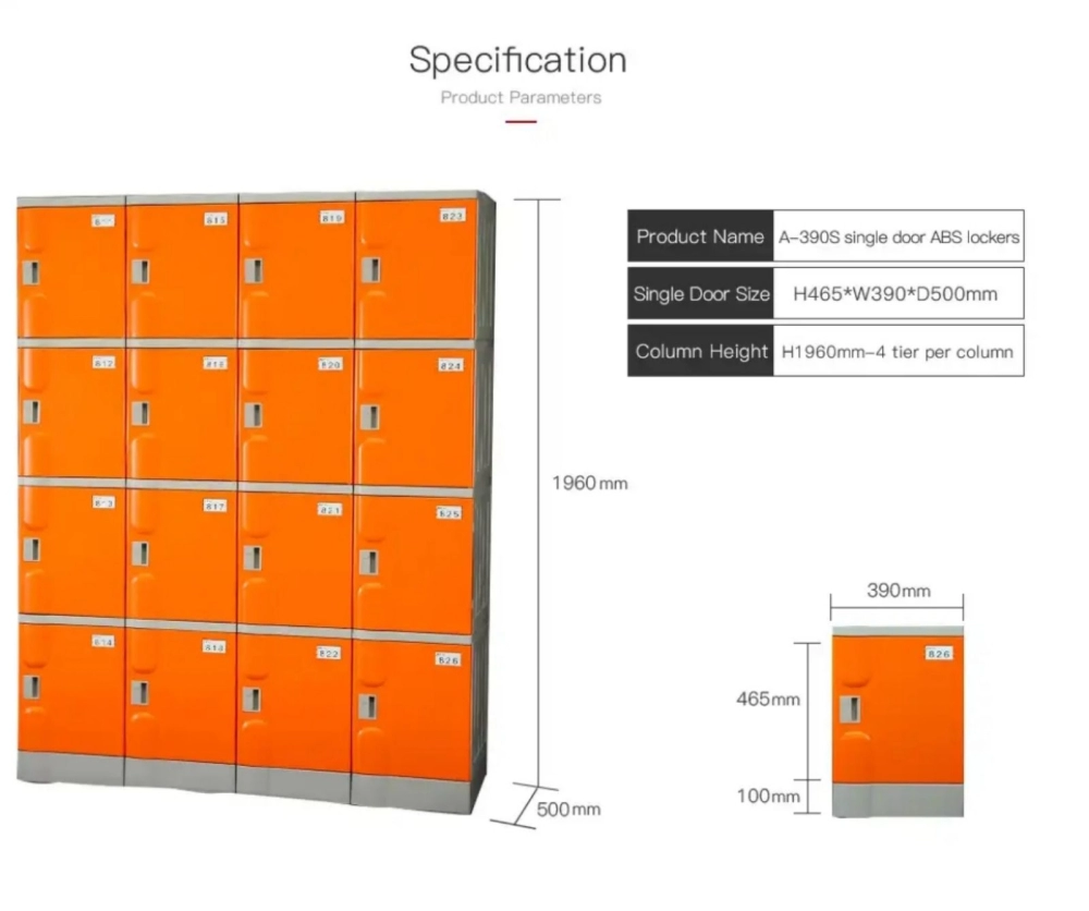 A390S 4tier locker 