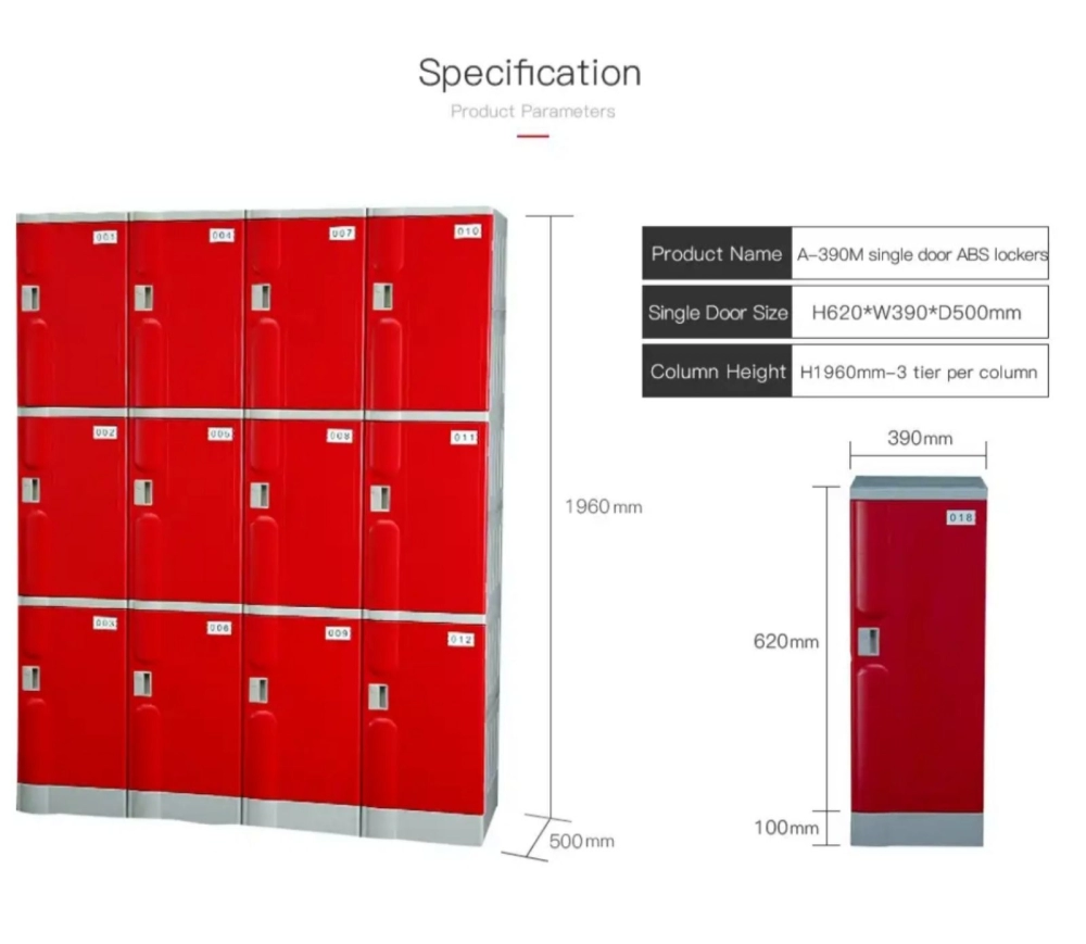 A390M 3tier locker 