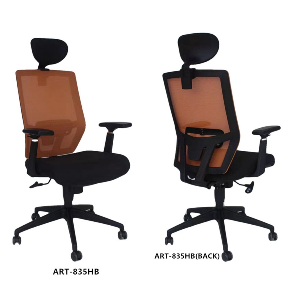 ART-835HB Office Chair Ergonomic Chair Executive Mesh High back Leg Rest / Medium Back Chair