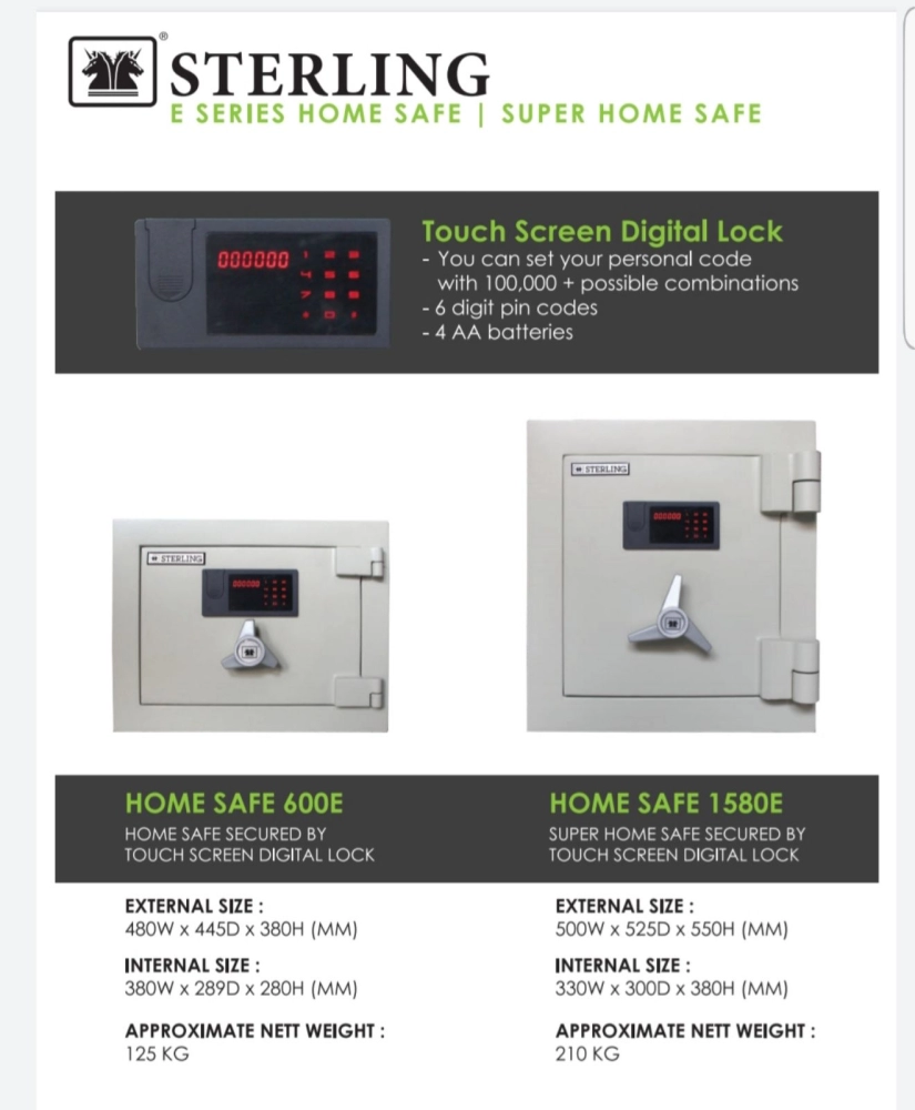 Home Safe digital lock