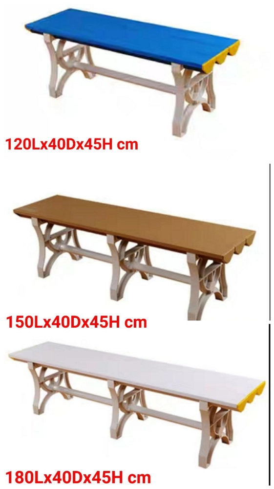 ABS plastic bench 