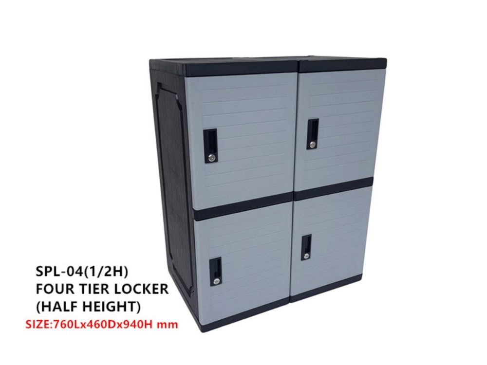 Optimus Plastic Locker - Affordable and Durable Storage Solution for Hostel Gym Rooms