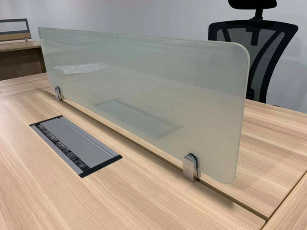 Template glass divider 