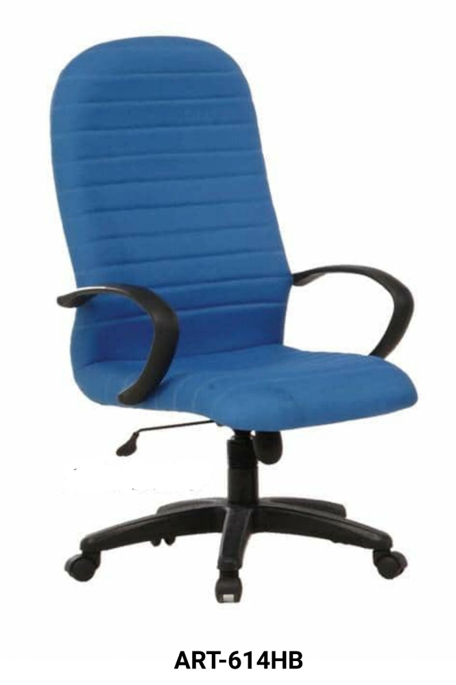 ART-614HB Budget Fabric Office Chair / High Back Chair / Kerusi Office / Kerusi Pejabat
