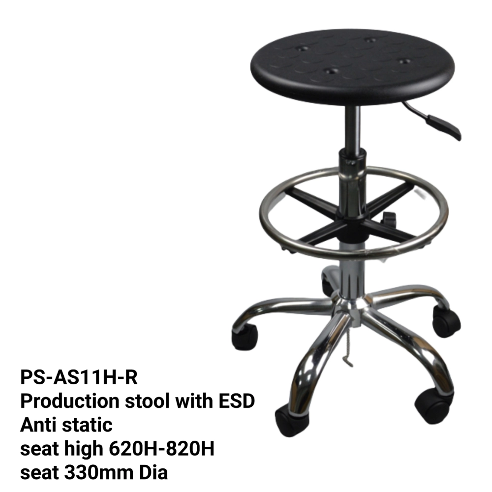 PS-AS11H-R High Production Stool with ESD Anti Static 