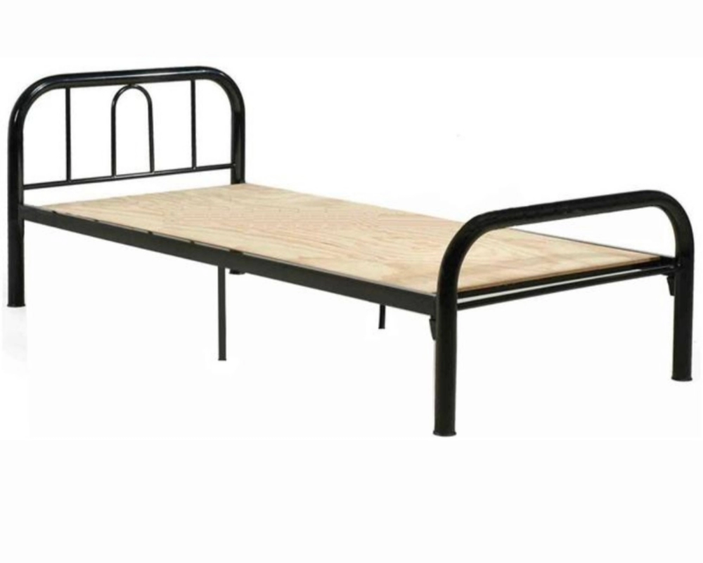 cY3105 single bed 50mm tube with plywood 