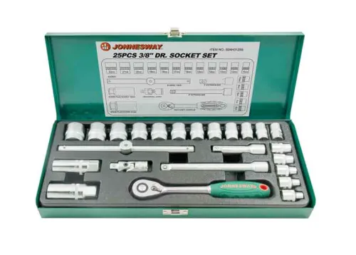 25PCS 3/8''DR. SOCKET SET P/N: S04H3125S 