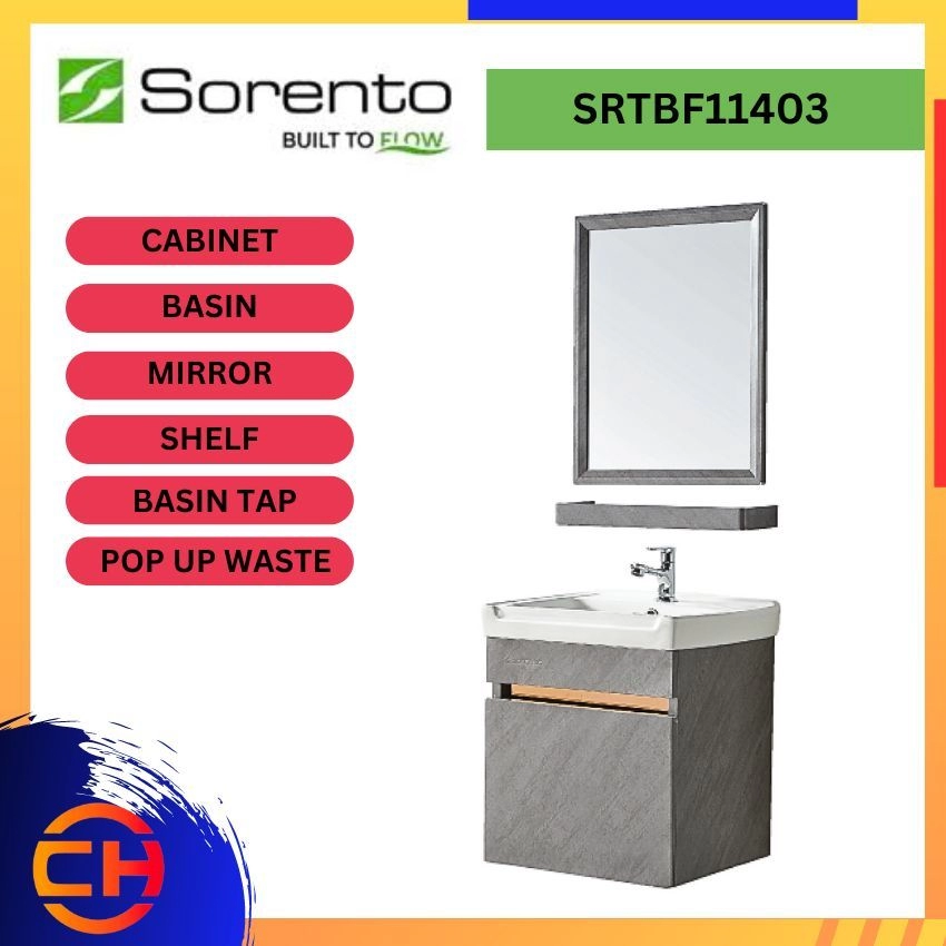 SORENTO BATHROOM FURNITURE SRTBF11403 6 IN 1 BATHROOM FURNITURE