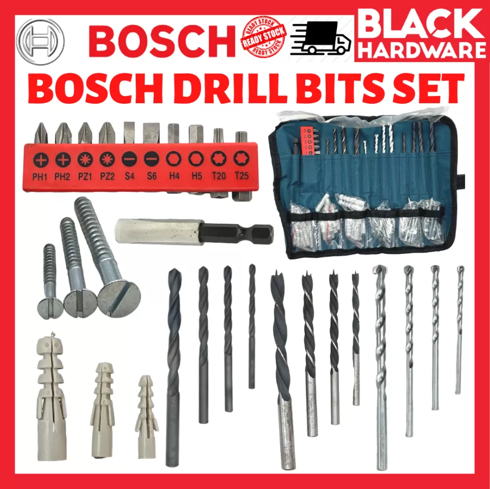 BOSCH DRILL BITS SET