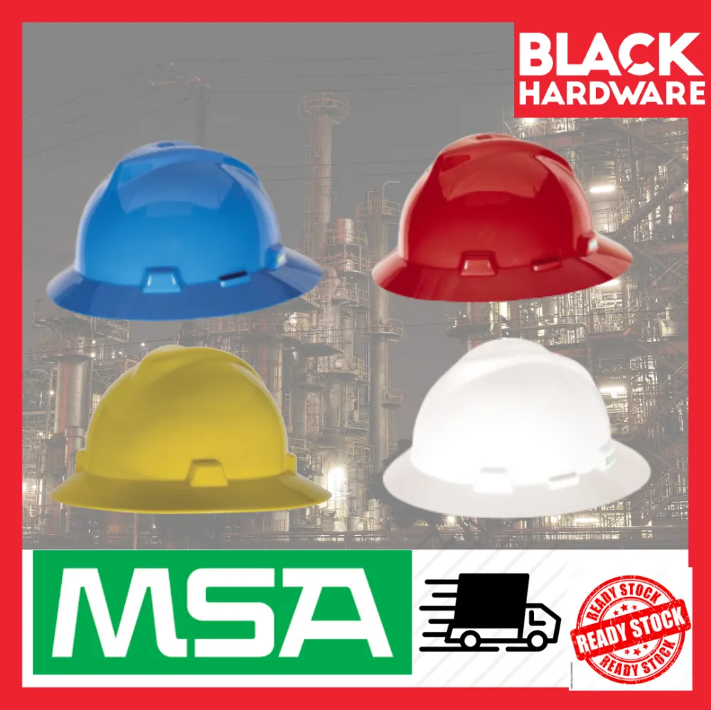 MSA FULL BRIM HELMET