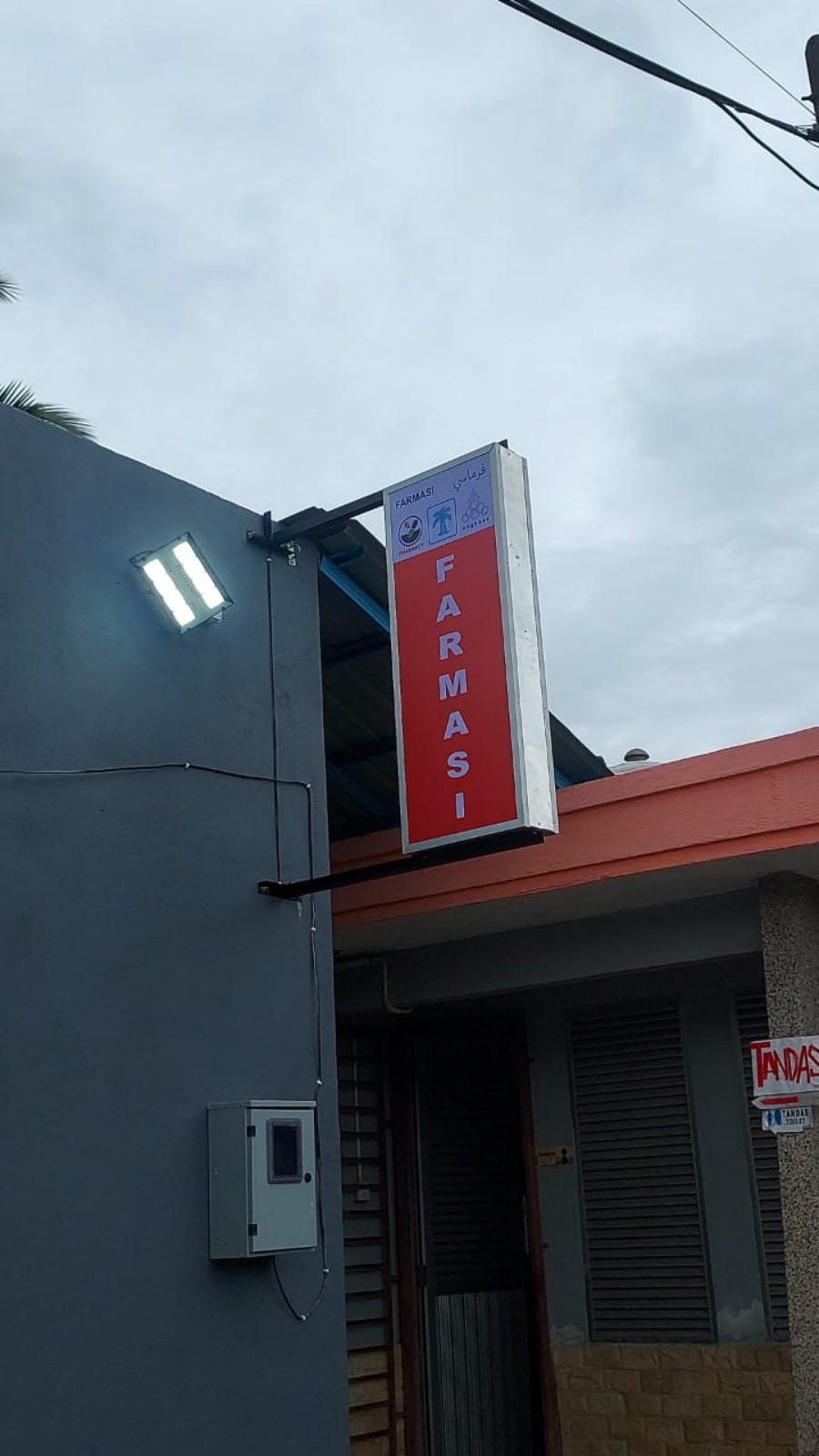 Aliran Masa - Double Side Signboard 