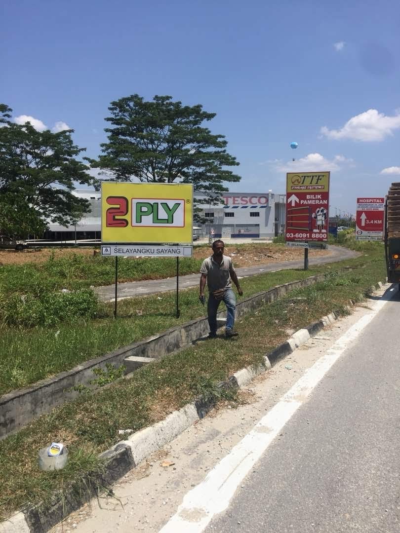 2 PLY OUTDOOR METAL G.I SIGNAGE SUPPLY TO PUTRAJAYA | KUALA LUMPUR (KL) | PUNCAK ALAM | KLIA | SERDANG | BATU ARANG