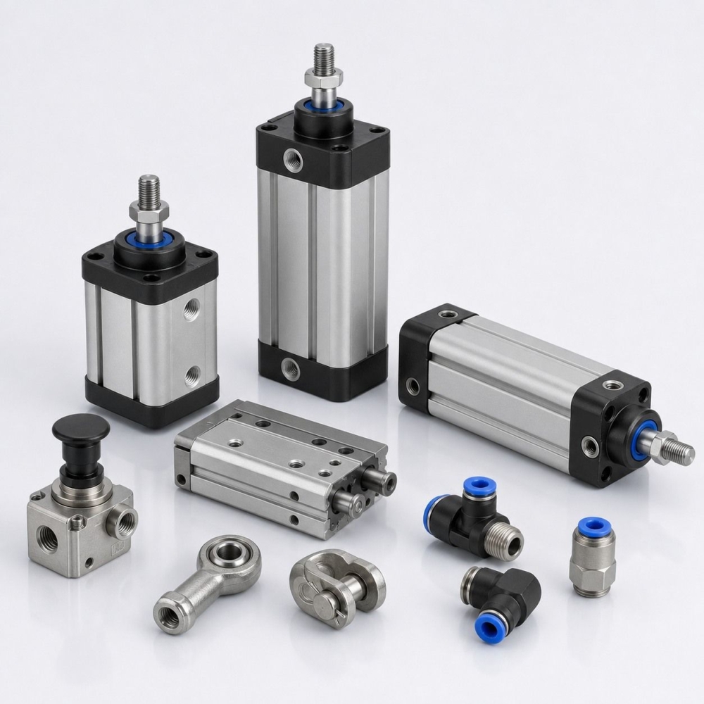 Pneumatic actuators