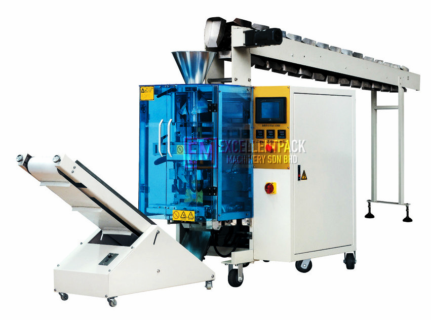 Bucket Chain Conveyor | Toy / Hardware / Food / Fragile Item | POUCH PACKAGING MACHINE