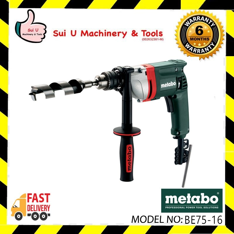 METABO BE75-16 Electric Drill 16mm 750w 600580000