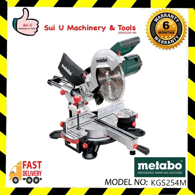 METABO KGS254M Sliding Mitre Saw 1800w 254mm 602540000