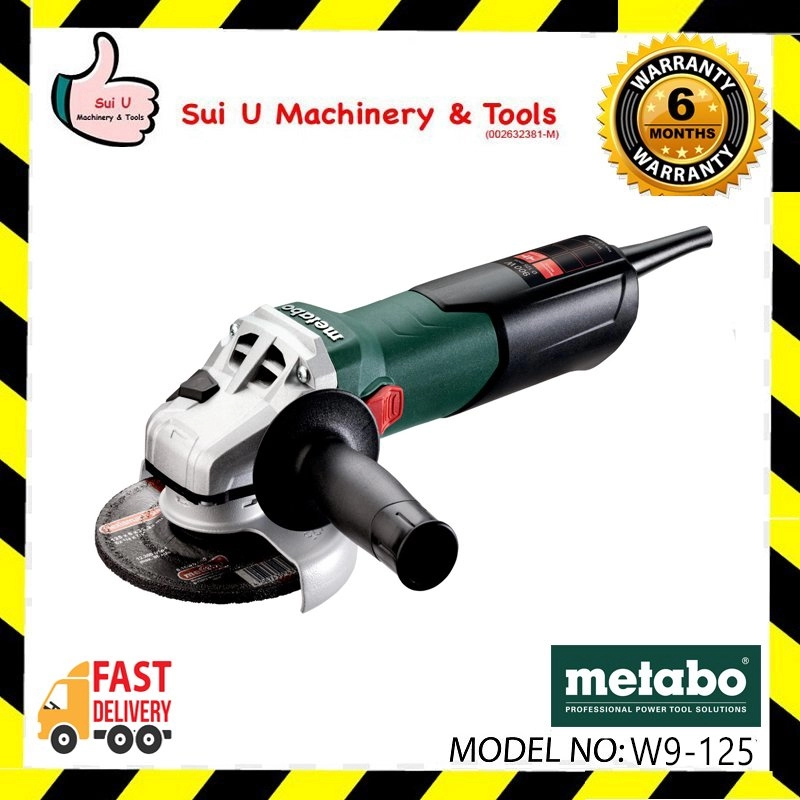 METABO W9-125 5"/125MM Angle Grinder 900W (600376010)