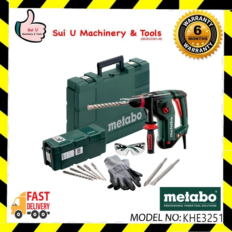 METABO KHE3251 Set Combination Hammer Plus 32mm (690721000)