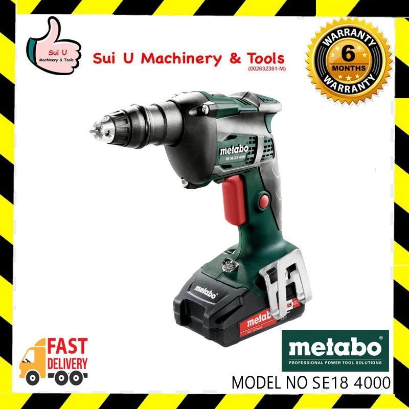 METABO SE18 LTX 4000 Cordless Screwdriver 18V 4000rpm 620048500