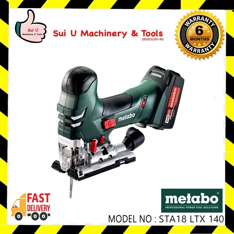 METABO STA18 LTX 140 Jig Saw LTX 18V 140mm 601405500