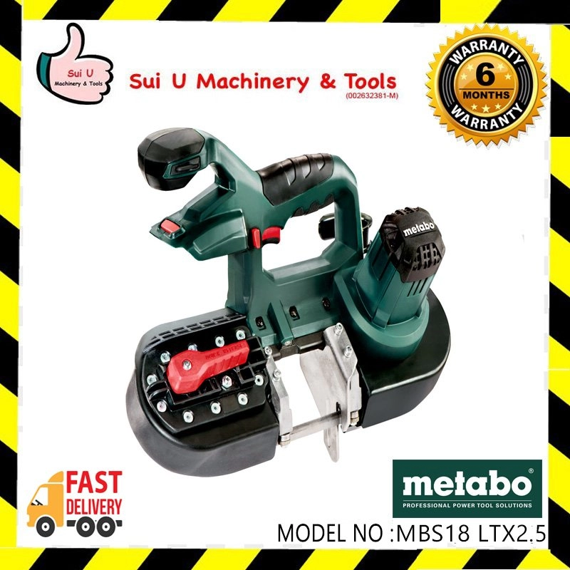 METABO MBS18 LTX2.5 18V Band Saw LTX (Tool Only)  6130228850