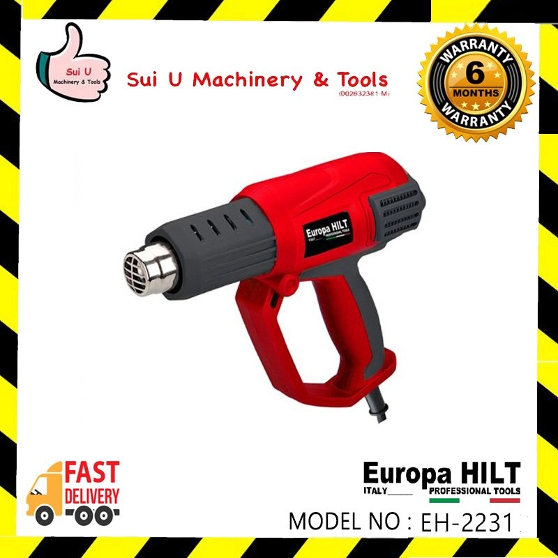 EUROPA HILT EH-2231 Adjustable Temperature Heat Gun