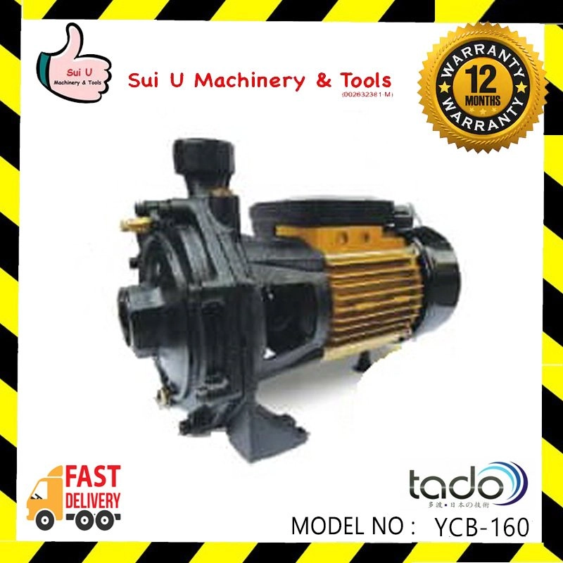 TADO YCB-160 Self Priming Multistage Centrifugal Pump 1.5kw with Auto Switch