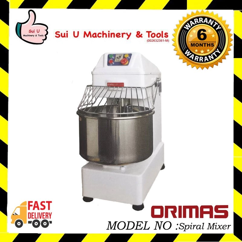 ORIMAS HS20HT / HS20MT / HS-20MT 20L Spiral Mixer 0.75kw