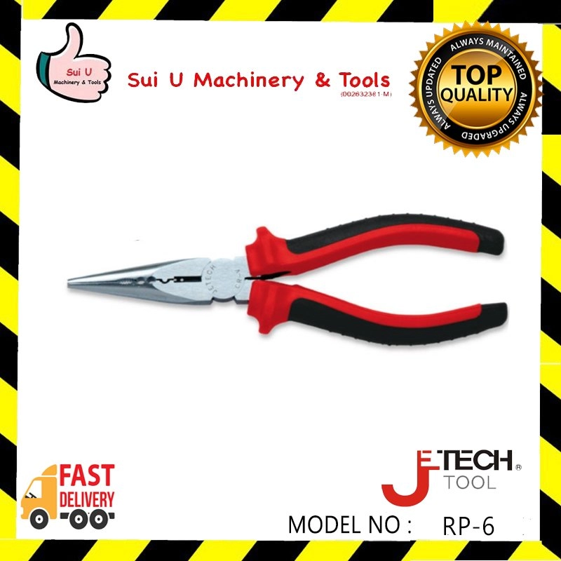 JETech RP-6 Long Nose Pliers 6"