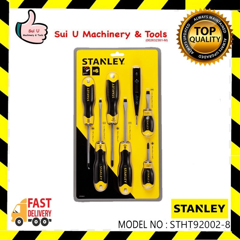STANLEY STHT92002-8 / STMT66679 6PCS Screwdriver Set