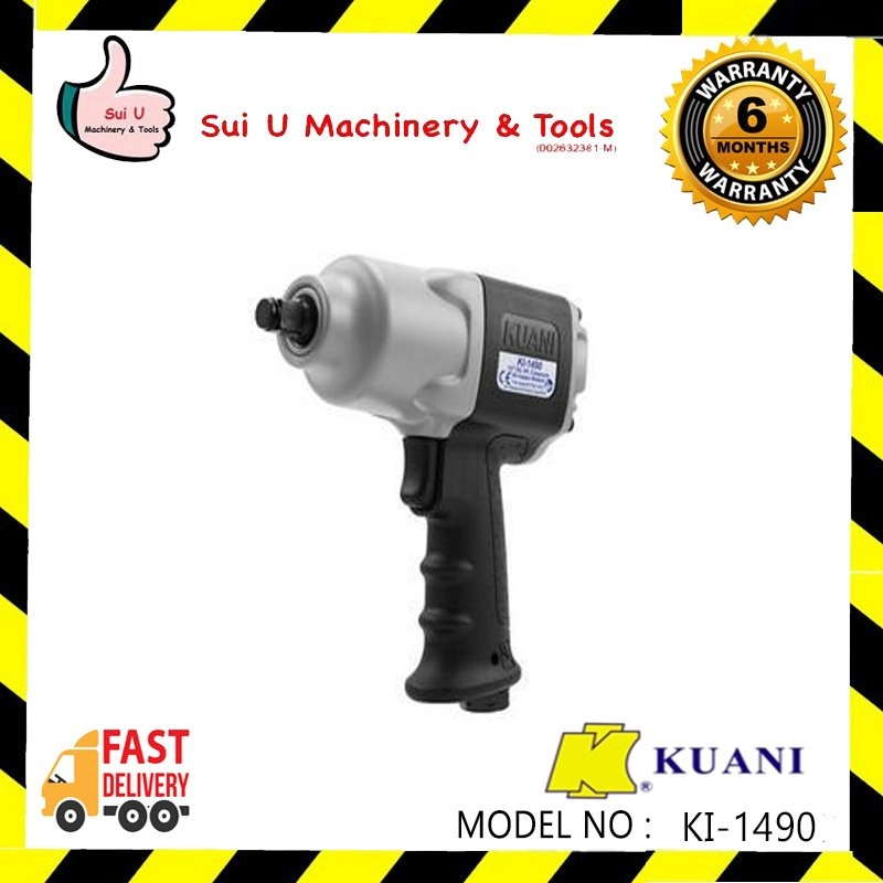 KUANI KI-1490 1/2"DR. Super Duty Air Impact Wrench