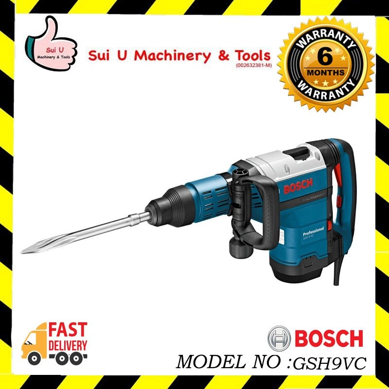 BOSCH GSH9VC / GSH 9VC / GSH 9 VC 13J Demolition Hammer 1500w