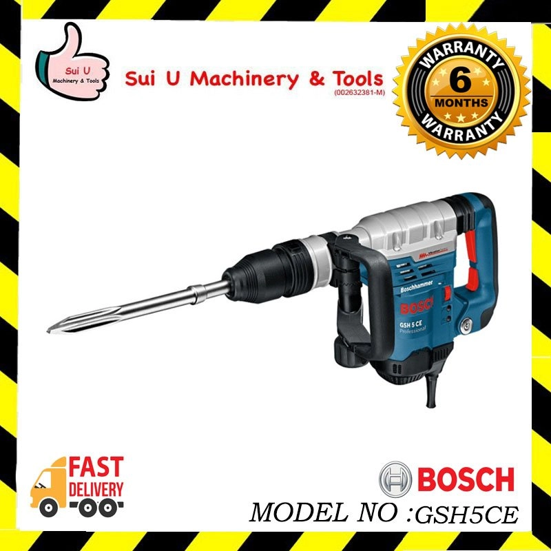 BOSCH GSH5CE / GSH 5 CE / GSH 5CE 13J Demolition Hammer 1150w