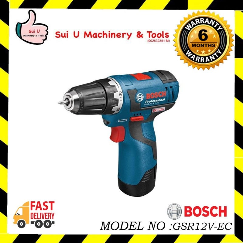 BOSCH GSR12V-EC Cordless Drill 12v