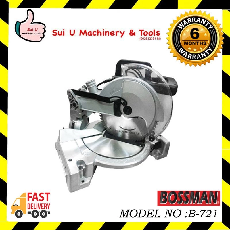 BOSSMAN B-721 10" Compound Mitre Saw 1500W