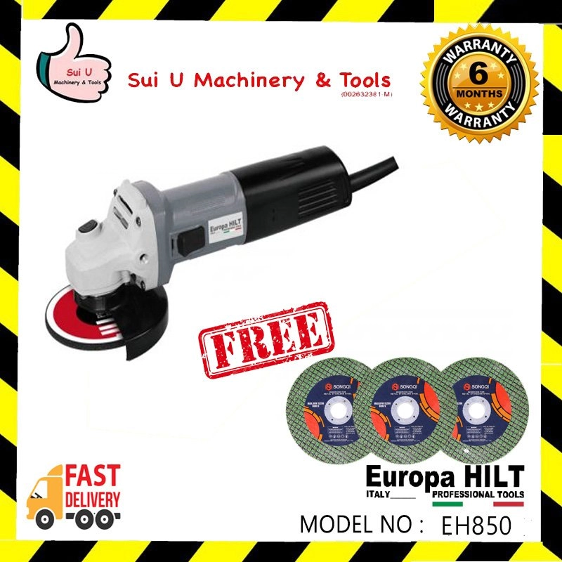 EUROPA HILT EH850 Angle Grinder 850W