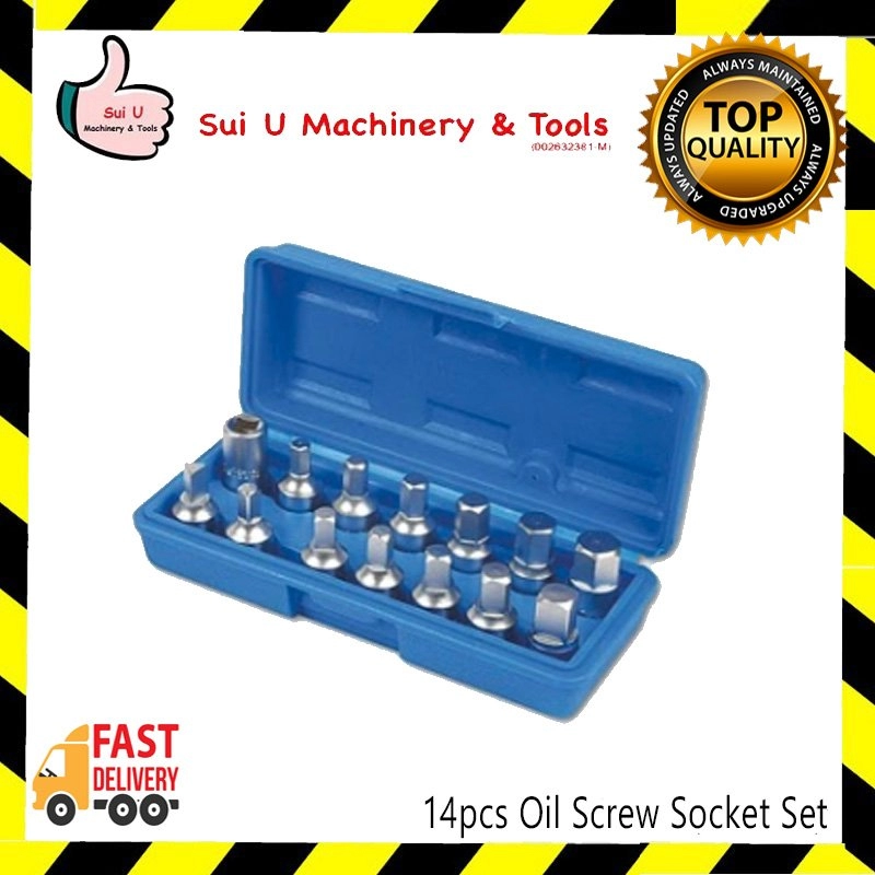 OSSS6259 14PCS Oil Screw Socket Set