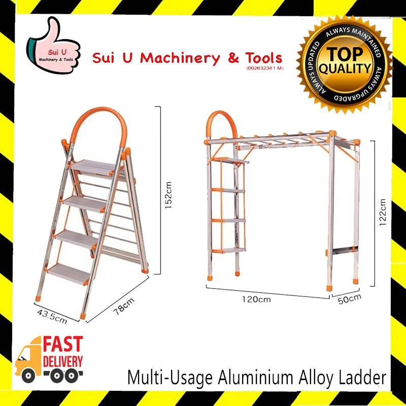 Multi-Usage Aluminium Alloy Ladder 